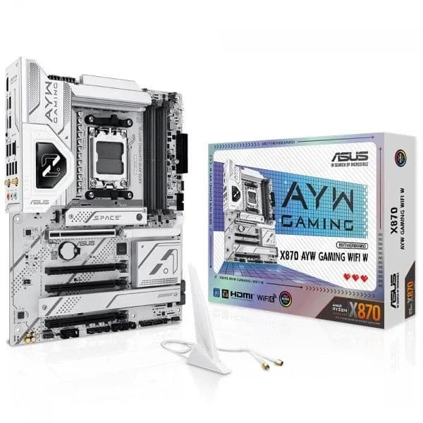 ASUS X870 AYW GAMING WIFI أبيض